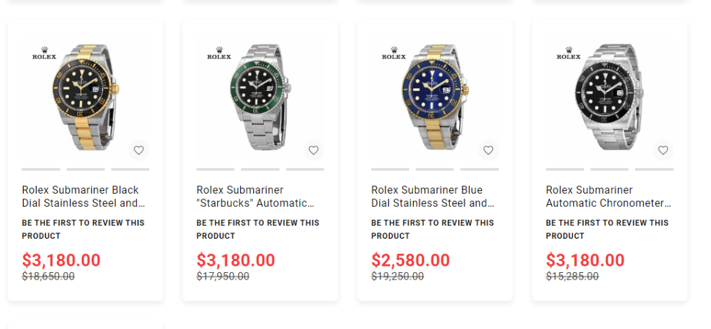 cheap Rolex Submariner watches